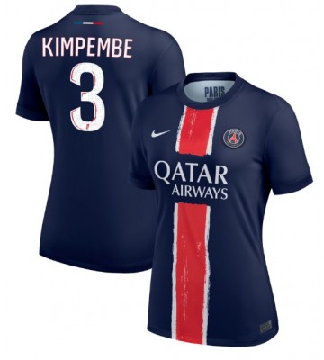 Paris Saint-Germain Presnel Kimpembe #3 Replika Hjemmebanetrøje Dame 2024-25 Kortærmet